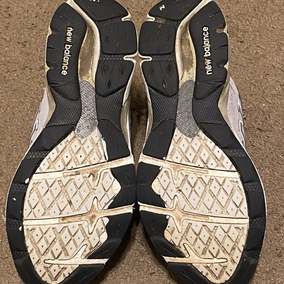 Womens New Balance 990 v3 Grey White Made in USA Size 10.5 W990GL3 - Picture 5 of 6